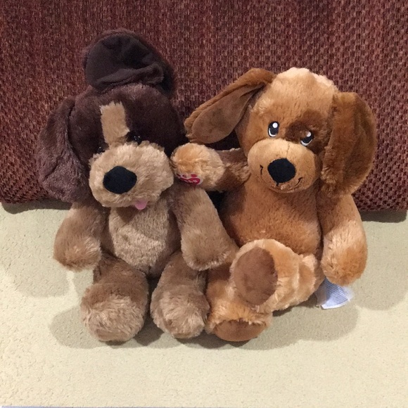 BUILD-A-BEAR Other - Plush Dog Toy Set - Brown and Tan